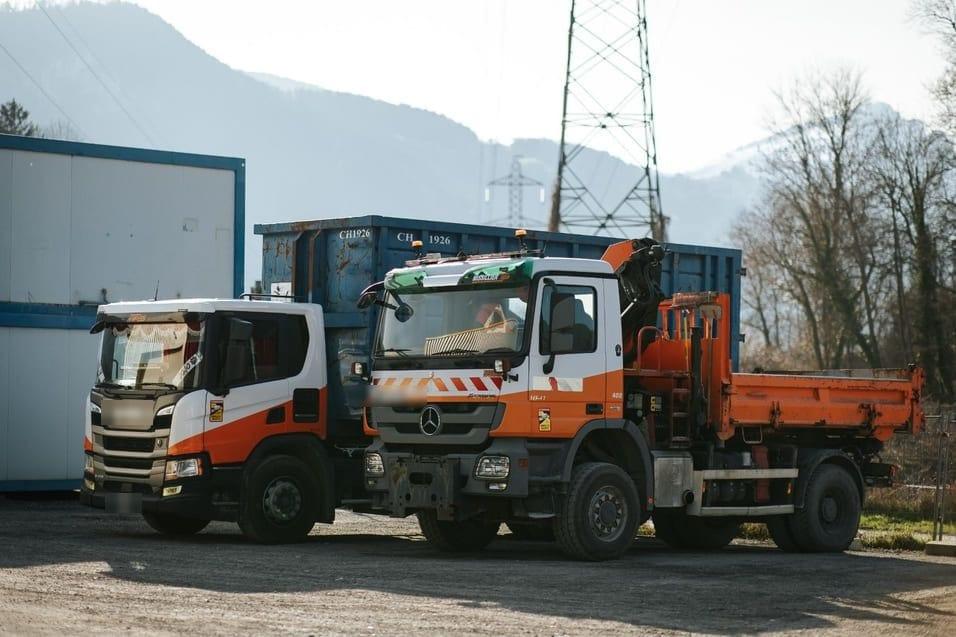 Camion TRANS MIS en intervention dans la Vallée de l’Arve