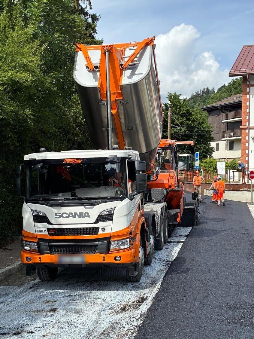 Benne spéciale enrobé de la flotte TRANS MIS (photo 7)
